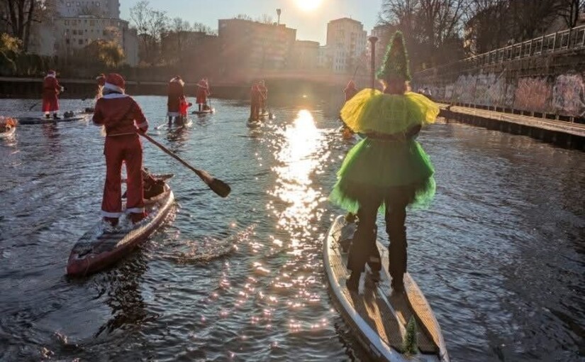 На Русановке состоится новогодний костюмированный заплыв - фото