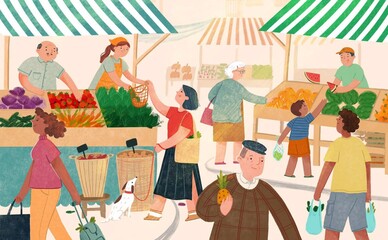 Где в Киеве можно купить фермерские продукты: локации пятницы