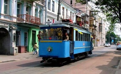 Київський синій ретро-трамвай 1892 року повернеться на маршрут після 10-річної перерви
