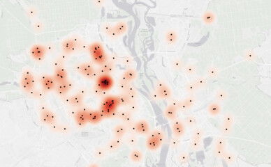 Карта обстрілів Києва: експерти порахували в яких районах прилітає найбільше