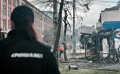 Нічний обстріл Києва: пошкоджено станцію метро 