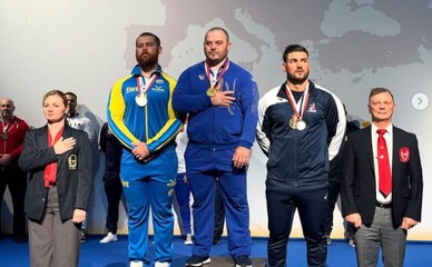 Киянин Віктор Лесковець став чемпіоном Європи з жиму лежачи