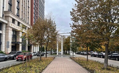 У Голосіївському районі Києва відкрили мінісквер з пряних трав на Либідському бульварі