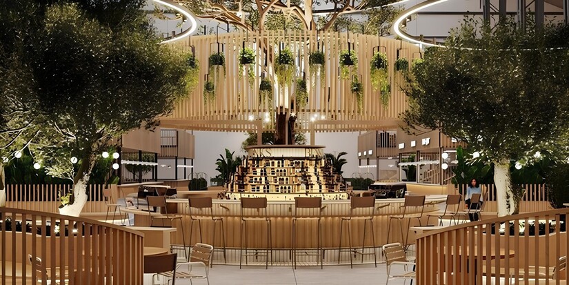 Сегодня заработал Бессарабский рынок с 17 фудкорнерами и баром, - видео