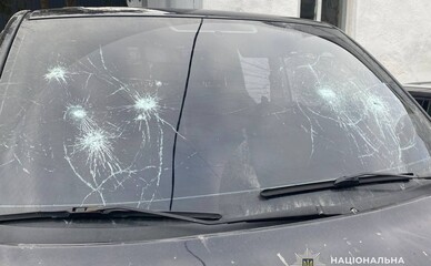 Во Львове женщине, стрелявшей в микроавтобус группы оповещения, грозит до семи лет тюрьмы