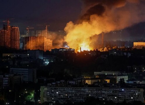 Этой ночью во время комбинированной атаки России силы ПВО сбили лишь 5 из 35 ракет