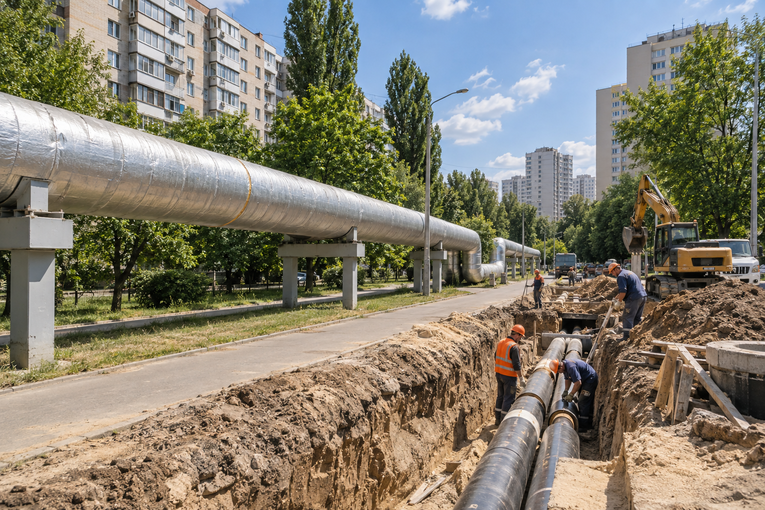 Кличко пообіцяв резервну теплотрасу для Теремків після аварії на ТЕЦ-5