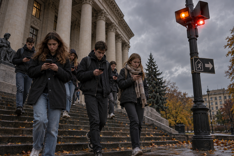 В Киеве полиция проверяет недопуск студентов КНУ до укрытия во время тревоги