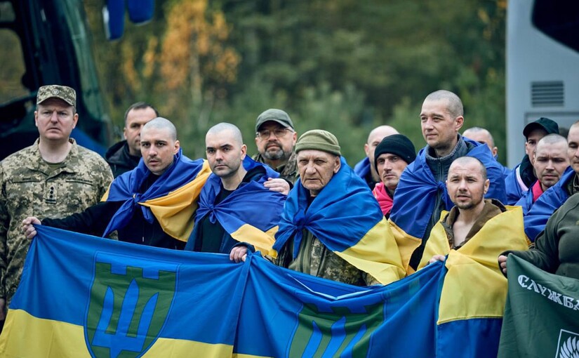 Семеро жителей Харьковщины вернулись из плена во время обмена 270 на 270