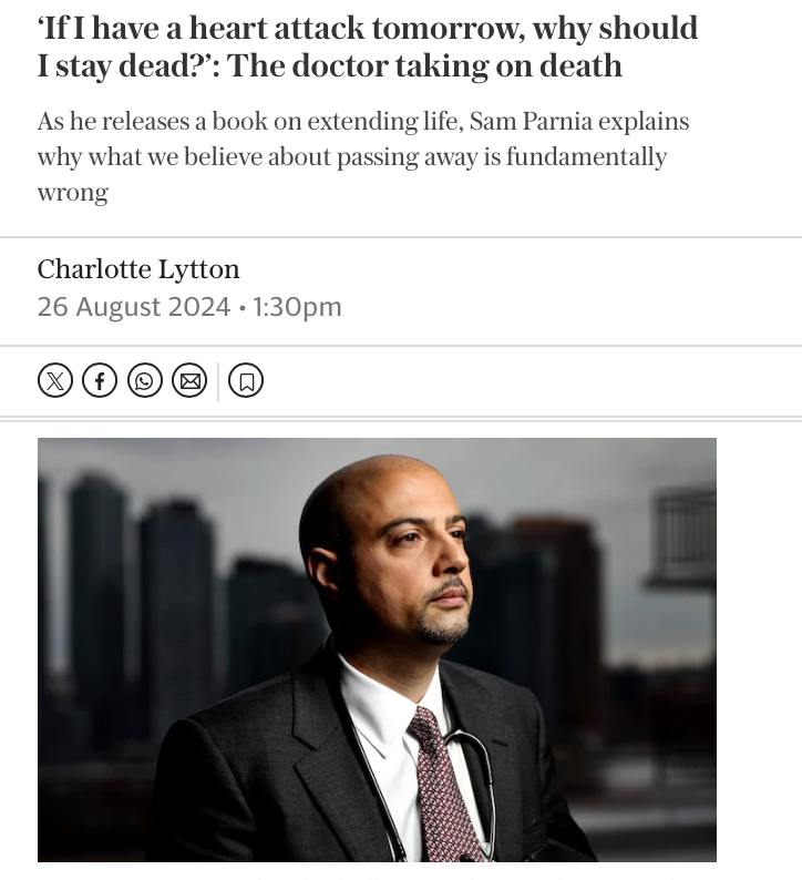 "Повернення з потойбіччя: вчений стверджує, що смерть - це не кінець"