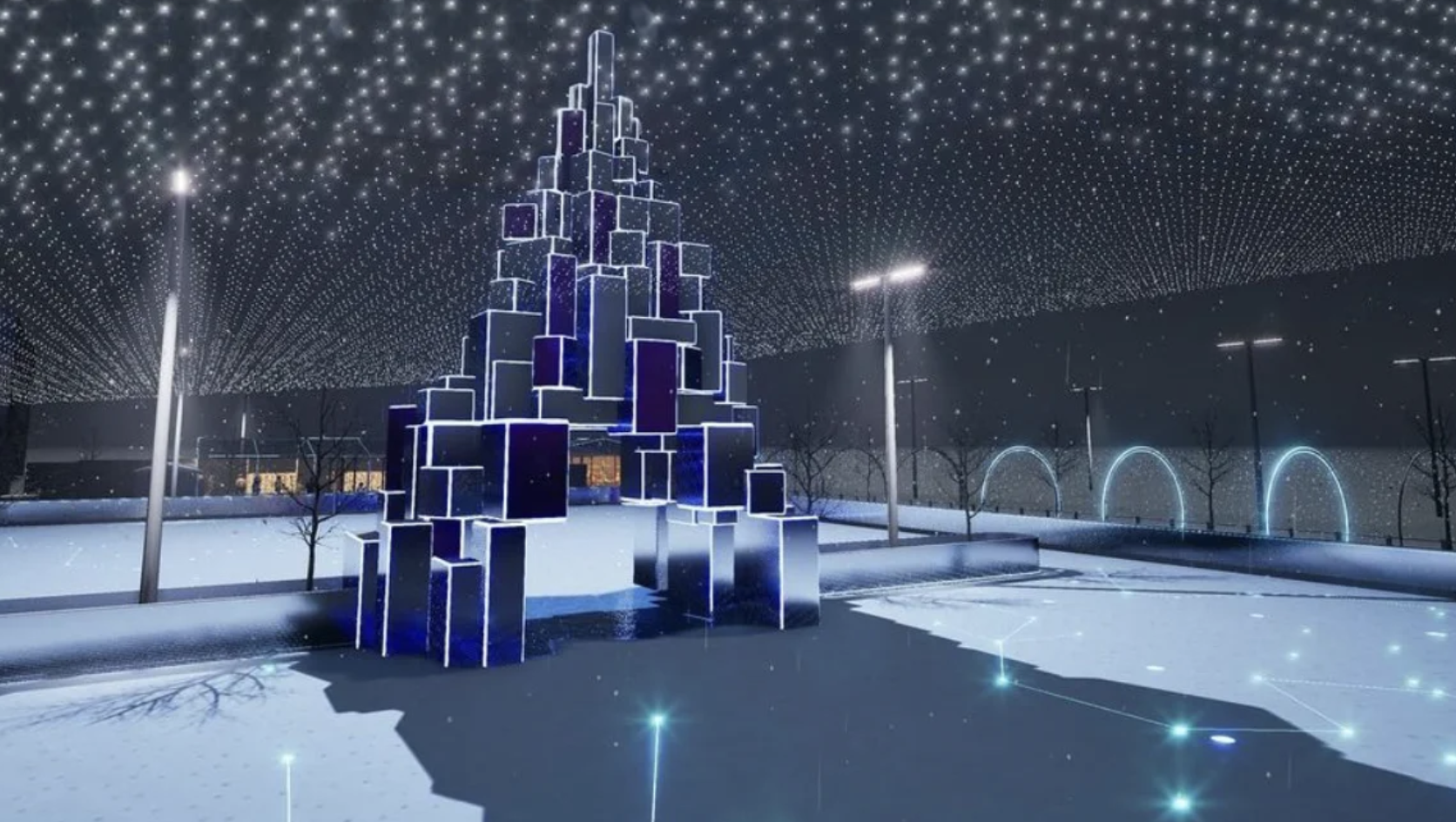 На території ТРЦ Respublika Park готується до відкриття незвичайна льодова локація фото 5 4