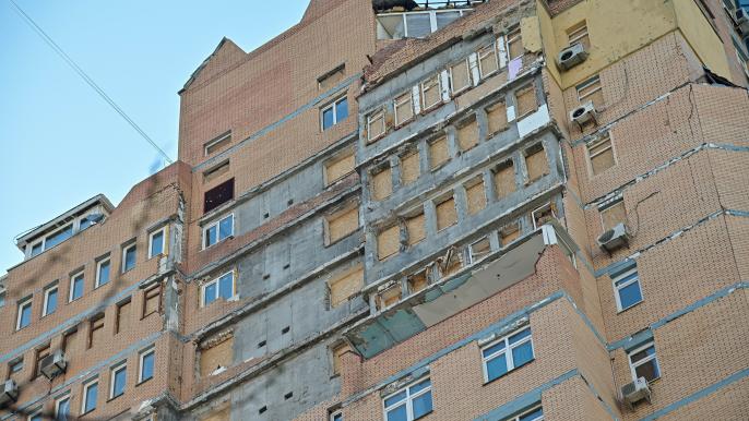 В Святошинском районе Киева восстанавливают 38 поврежденных домов фото