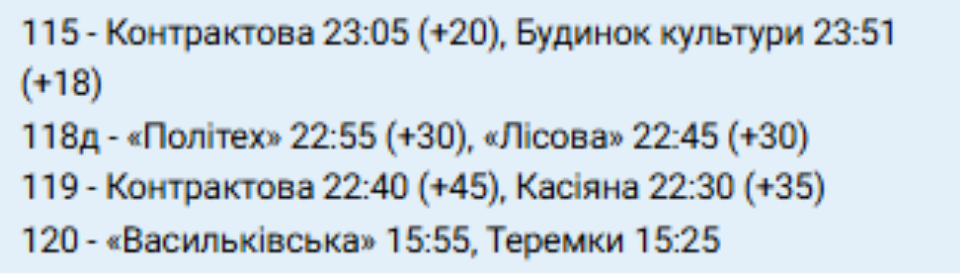 В Киеве продлили работу общественного транспорта в вечерние часы фото 4